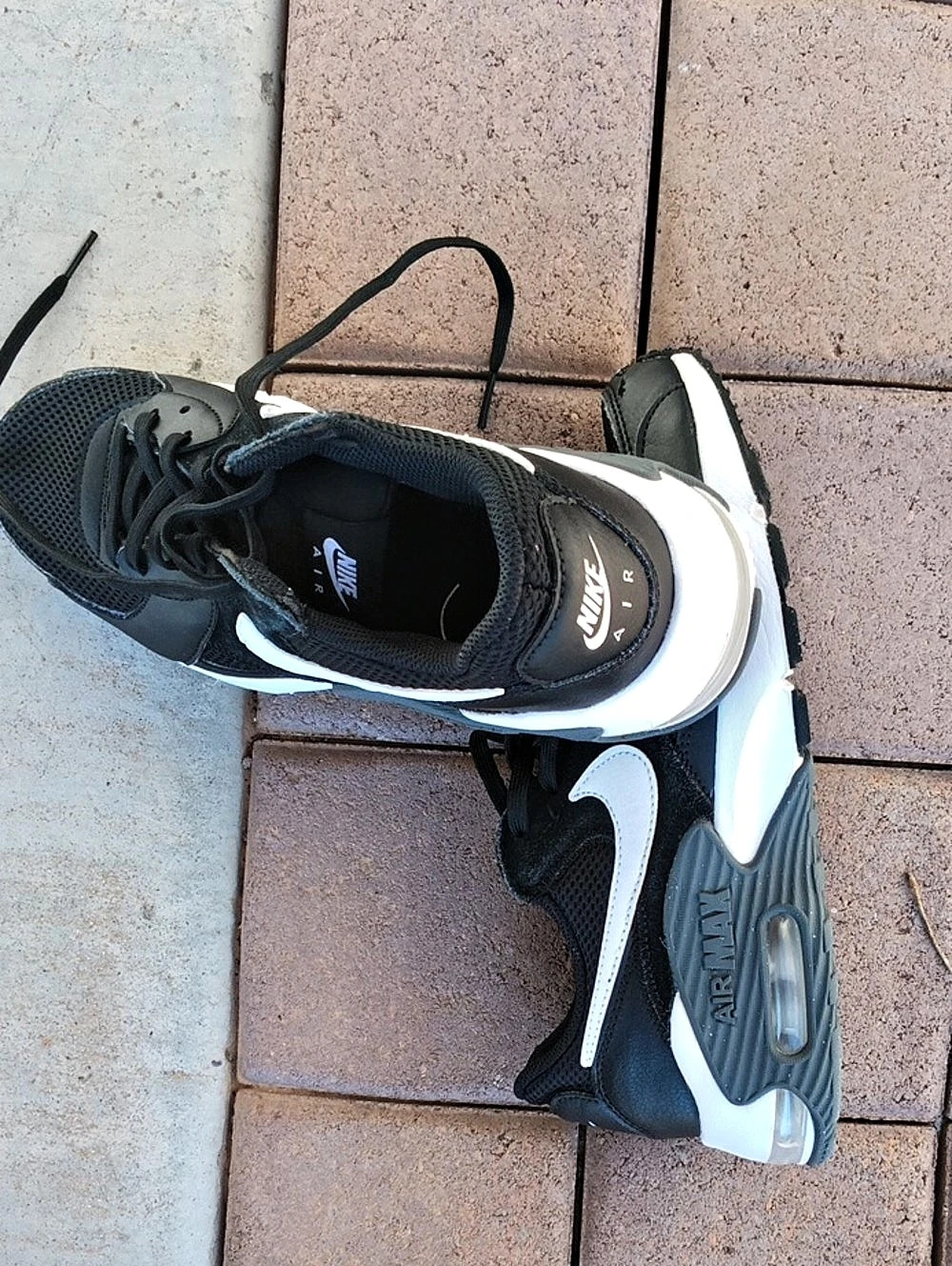 Nike Air Max 90 Iron Grey Sneakers in Black & White